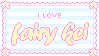 i love fairy kei stamp
